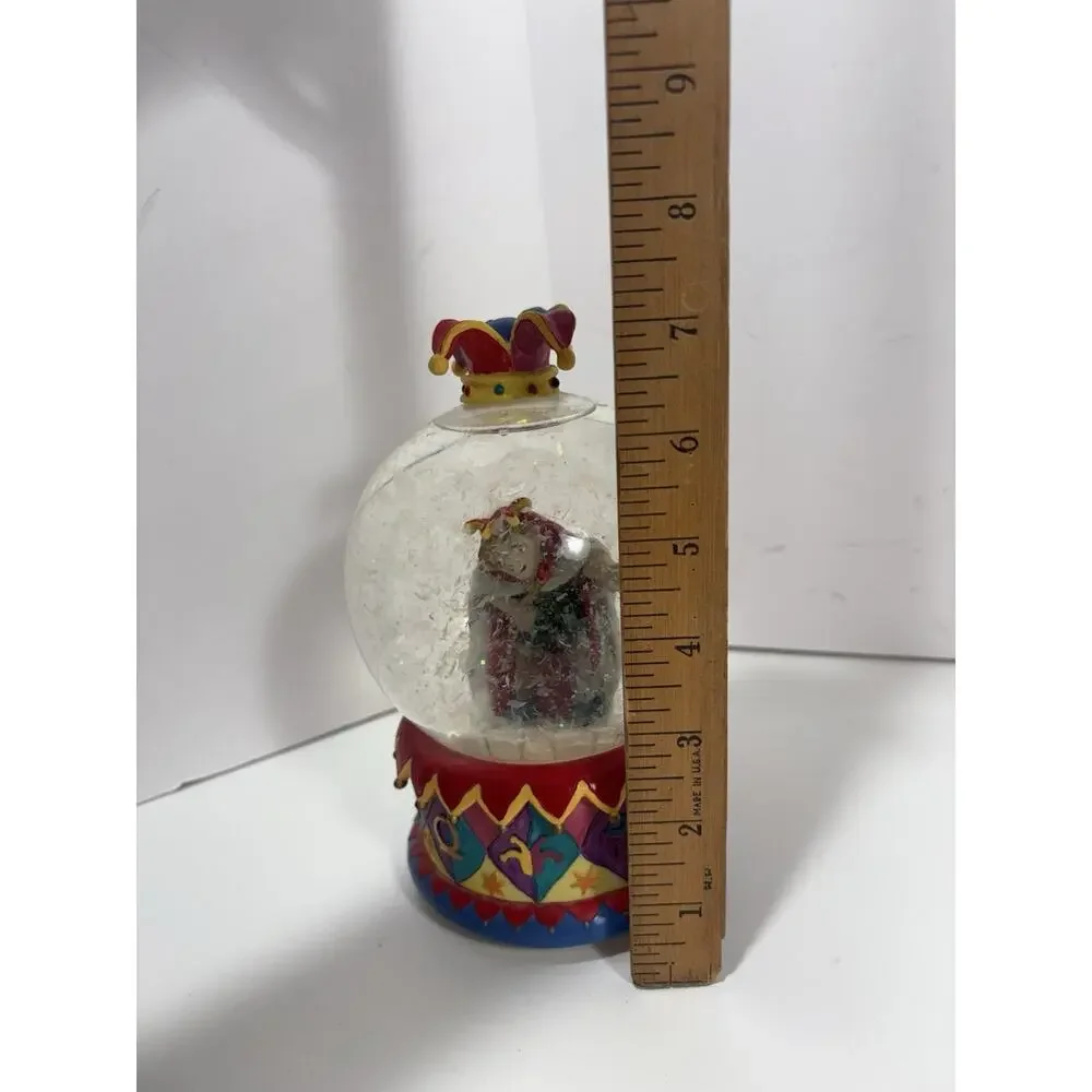 Vintage Disney Enesco Hunchback Notre Dame Quasimodo Jester Snow Globe‎ Musical
